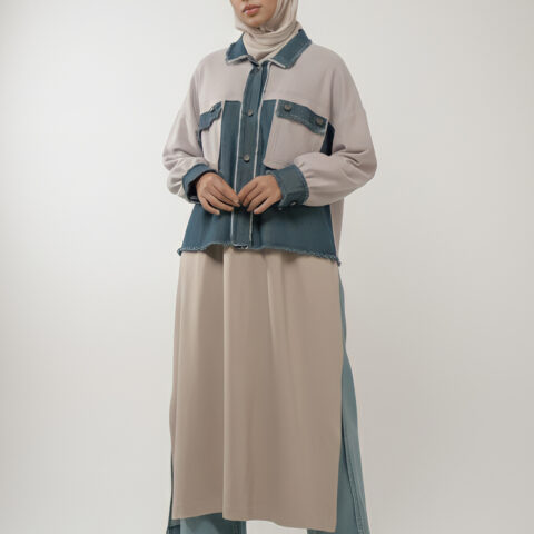 Hana Outer Wafflee Denim