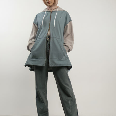 Zyra Zip Denim Jacket